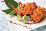 Tandoori Chicken with Salad and Mint Yogurt Recipe 印度烤鸡与沙拉和薄荷优格酱食谱