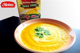 Curried Carrot Soup Recipe 咖喱胡萝卜汤食谱 