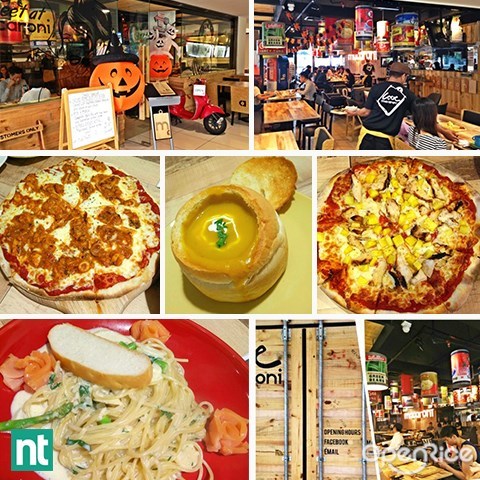 Klang Valley, Taman Desa, Faber Tower, Macaroni Food & Coffee, Western variety, Pizza, Steak, Chops, Grills