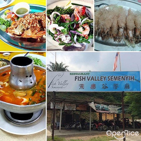 鱼乐谷餐厅，蒙古豆腐，沙律虾鸟巢，清炒青龙菜