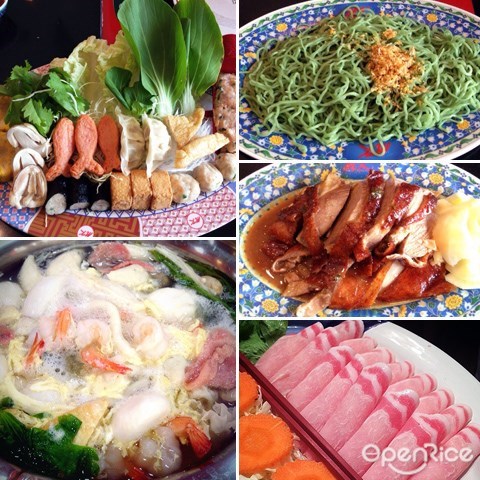 thailand, bangkok, steamboat, seafood, wonton noodle, roasted duck
