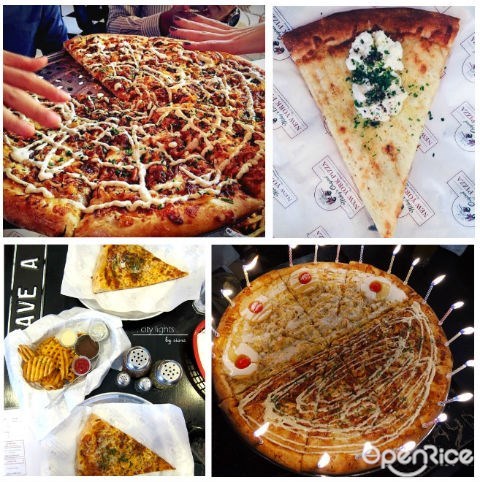 Mikey's Original New York Pizza, Huge Pizza, Bangsar, Mid Valley, Parents Day, KL