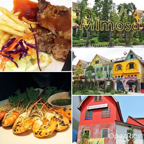 thailand, 泰国, mimosa pattaya, 海滩, 餐厅, 美景