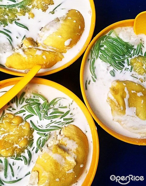 durian cendol, shah alam,榴莲 