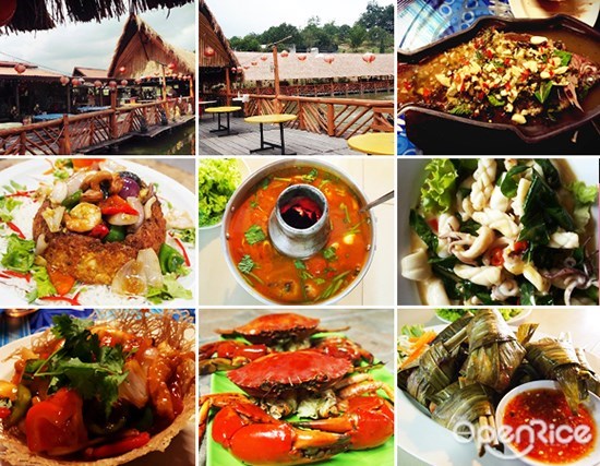 乌鲁冷月, Hulu Langat, thai cuisine, 中泰式水上餐厅, selangor, 假期, holiday, 雪兰莪
