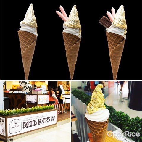 milkcow, gold series, ice cream