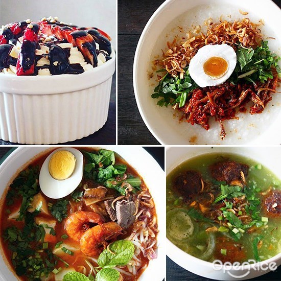 Bert’s Café, porridge, meringue dessert, Shah Alam