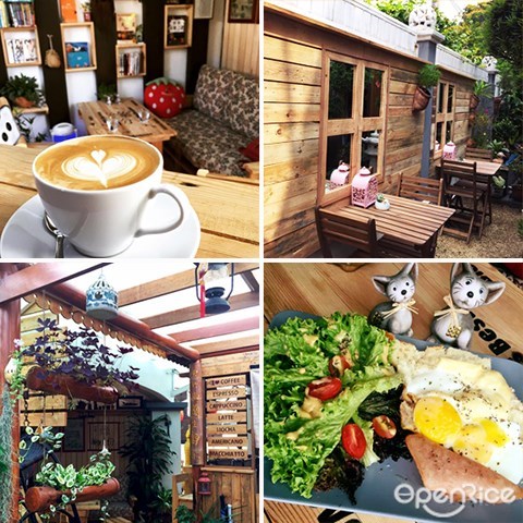 Tiny Garden, airbnb, cafe