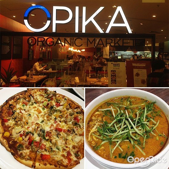 Opika Organic Market & Restaurant, healthy food, organic curry laksa, brown rice, quinoa, 1 Utama, PJ