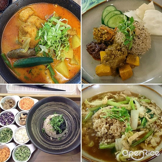 Love Earth Café, healthy food, brown rice, vegetarian, Kepong, kl