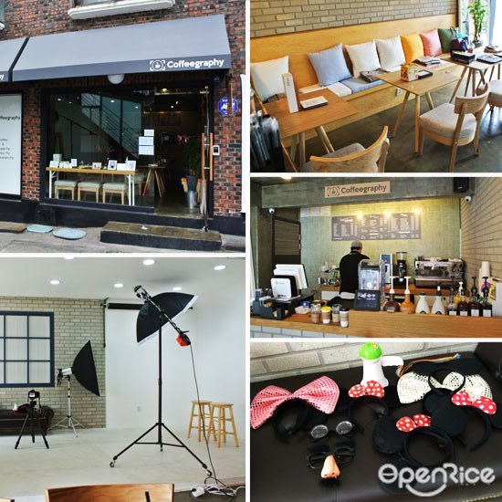 韩国, 首尔, 旅游, 美食, 主题咖啡馆, 特色咖啡馆, Coffeegraphy