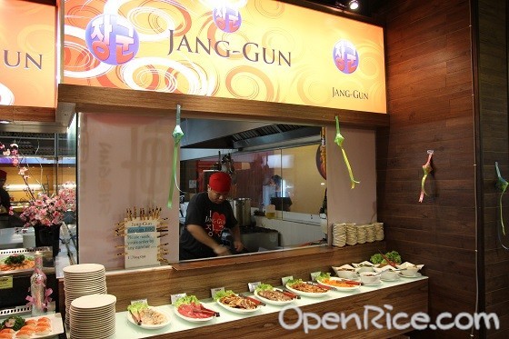 Jang Gun Korean Buffet Restaurant, Fahrenheit 88 Shopping Mall, all you can eat, kimchi, bulgogi, sushi, sashimi, Japanese food