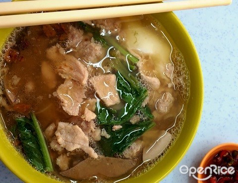 Ah Or Chu Yuk Fun, Sunway Mentari, pork noodle