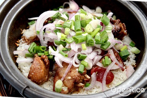 claypot chicken rice, gafan, taman connaught, cheras