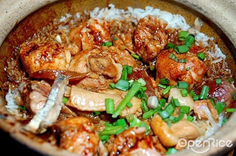 claypot chicken rice, hung kee, petaling street, chinatown, kl