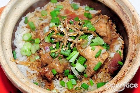 claypot chicken rice, kedai makanan teow chew, taman segar, cheras