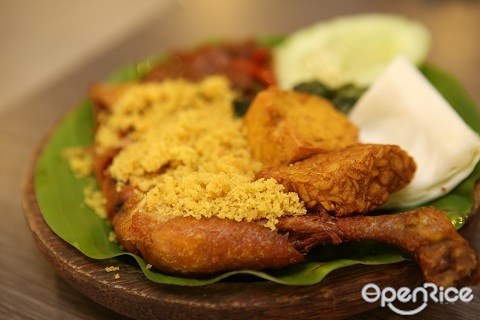 Ayam Penyet Ria, 印尼炸鸡, 印尼美食
