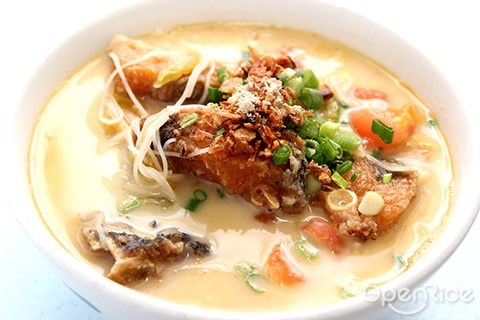 woo pin, fish head noodle, taman desa