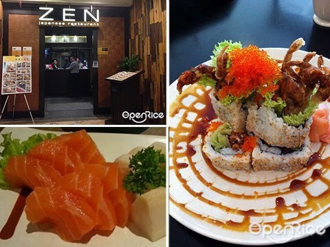 ZEN Japanese Restaurant, Sunway Pyramid, Japanese food, Sushi, PJ, Bandar Sunway