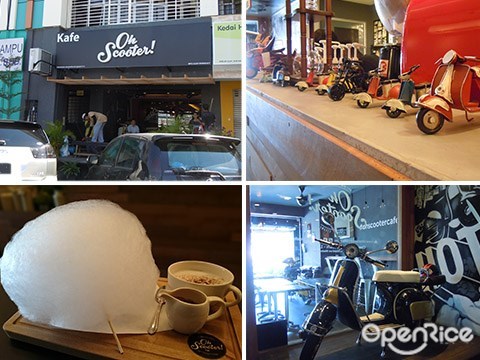 Cotton candy coffee, dessert, cakes, PJ, USJ, Subang