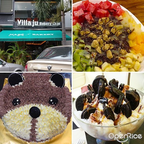 Villa Ju Bakery, Bingsu, Korean cafe, Solaris Mont Kiara, PJ