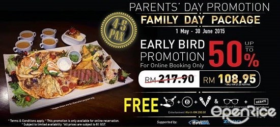 black bull, avenue k, mid valley, western restaurant, promotion, parents day