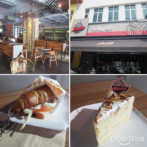 Arnold Cycling Café, Cafe, Raja Uda, Penang