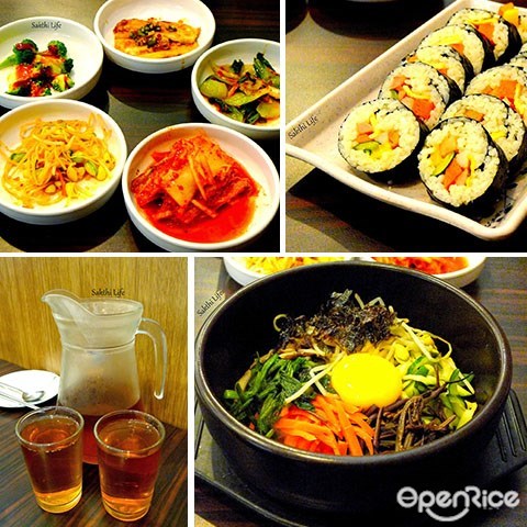 Yea won, 韩国餐馆,BBQ, 韩国海苔饭卷, 霹雳, 怡保