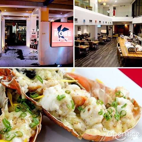 the kobe, jalan ampang, japanese restaurant, kl, lobster tepanyaki
