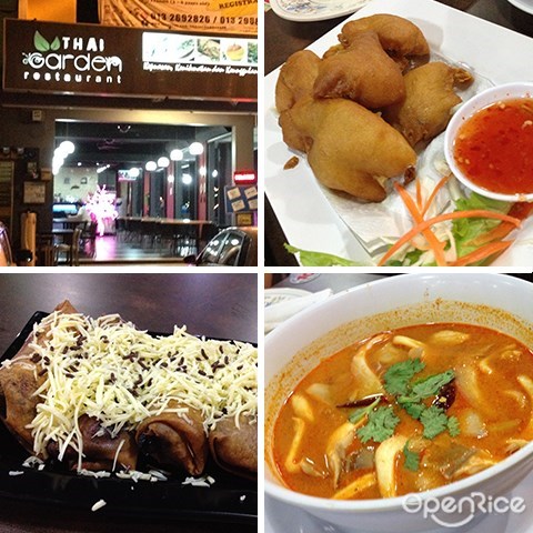Klang Valley, Thai Garden Restaurant, Thailand, 冬炎汤, banana cheese roll, thai food