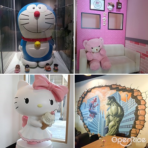 Theme cafe, Hello Kitty Cafe, Flying Teapot, KL, PJ