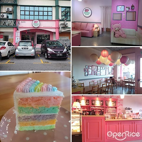 Flying Teapot Cafe, Serdang, Seri Kembangan, Waffle, Vegetarian Cafe, Pink Theme cafe, Teapots, Themed Cafe in Klang Valley