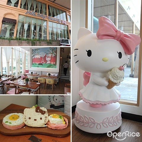 Hello Kitty Cafe, Sunway Pyramid, Hello Kitty, Themed Cafe in Klang Valley