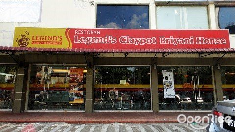 Legend S Claypot Briyani House S Menu Asian Variety Restaurant In Brickfields Nu Sentral Klang Valley Openrice Malaysia