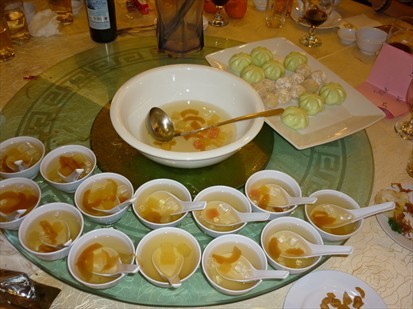 Desserts coconut with nata de coco