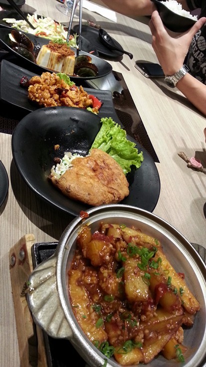 小菜配白飯