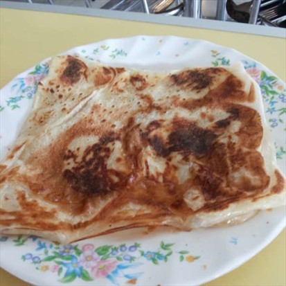 Roti canai bakar