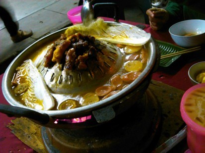 steamboat and grill combo