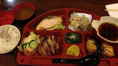 Salmon Bento