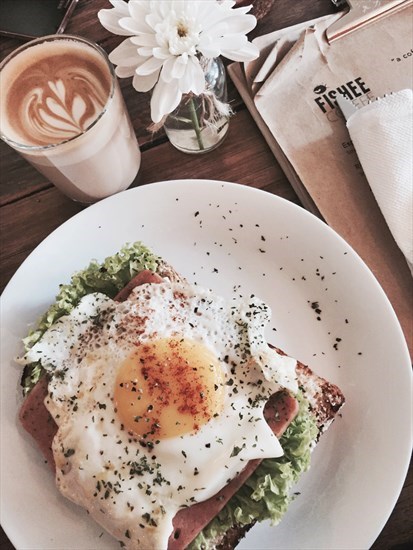 Anything with an egg on top is yummy!